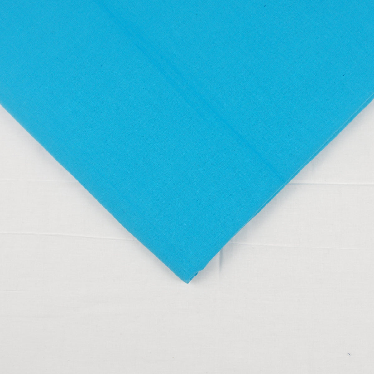 Plain Lightweight 100% Cotton Fabric –Blue