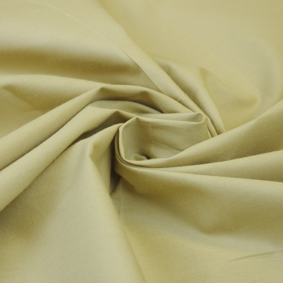 Einfarbige Baumwollpopeline 58'' breit - Camel