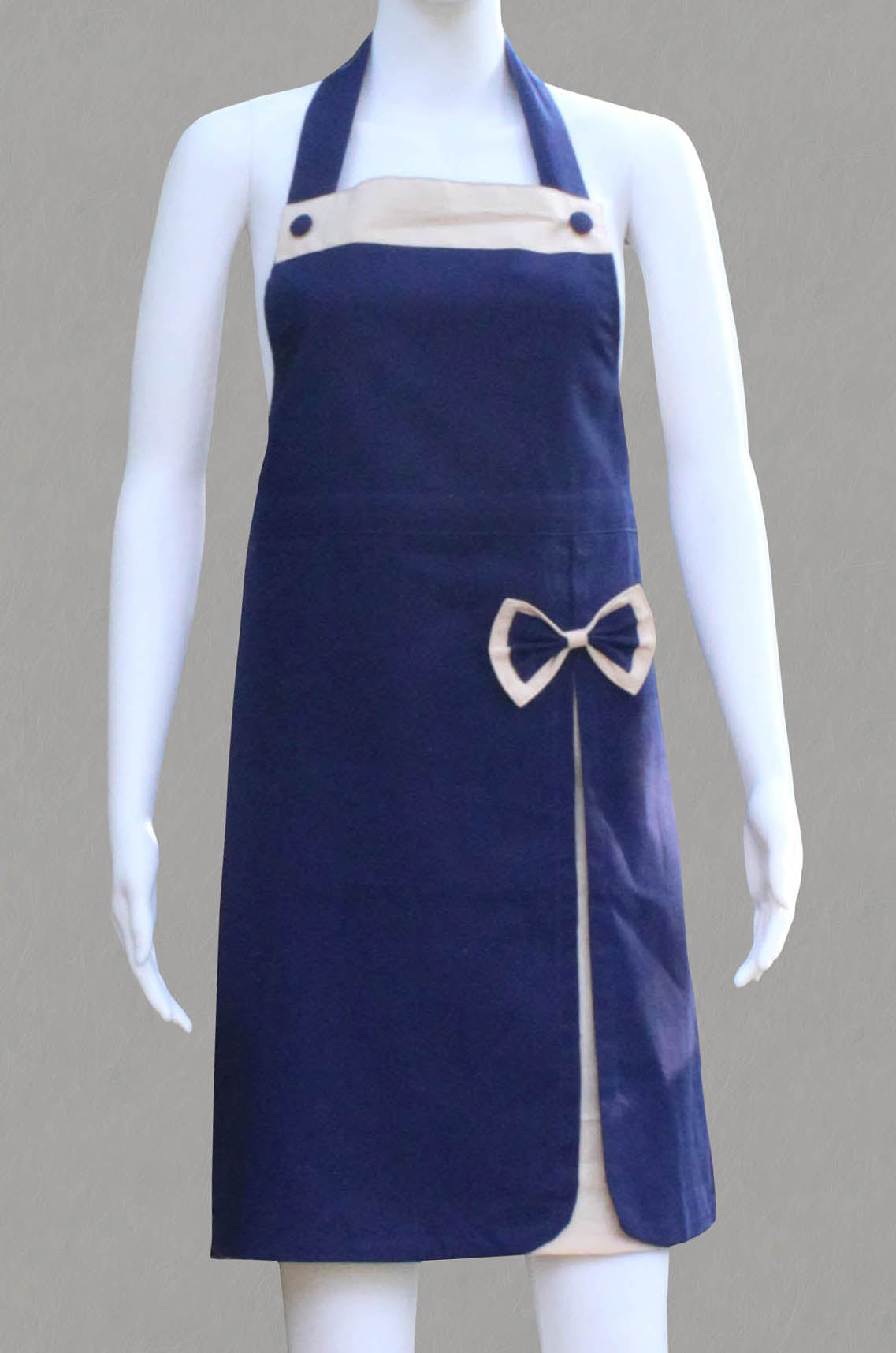 Küchenschürze Blau