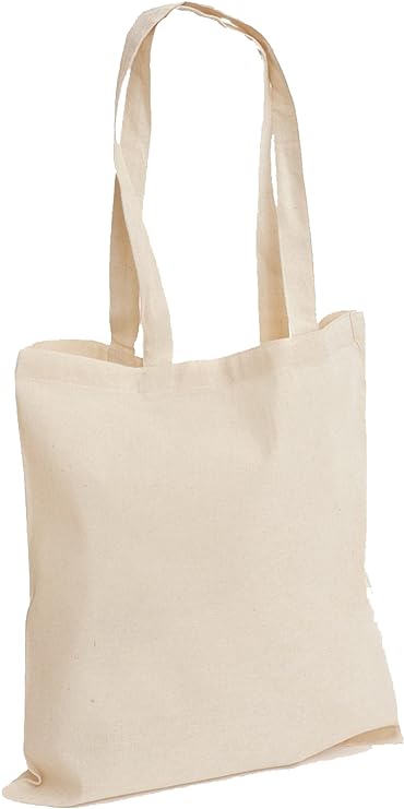 Natural Cotton Canvas Tote Bag