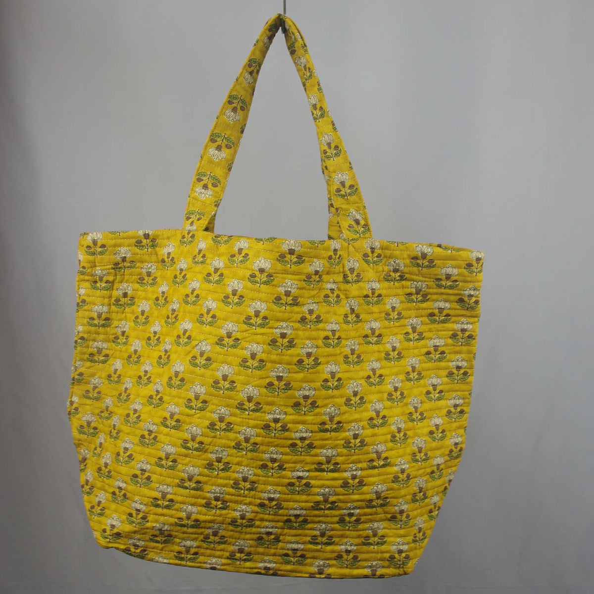 Cotton Quilted Large Shoppping / Beach Bag - Heena
