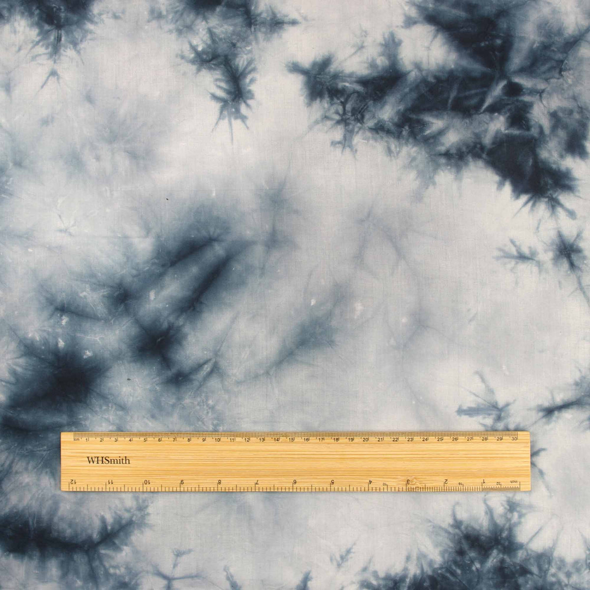 Seamless Abstract Shibori Tie And Dye Grey Fabric (Design 606)