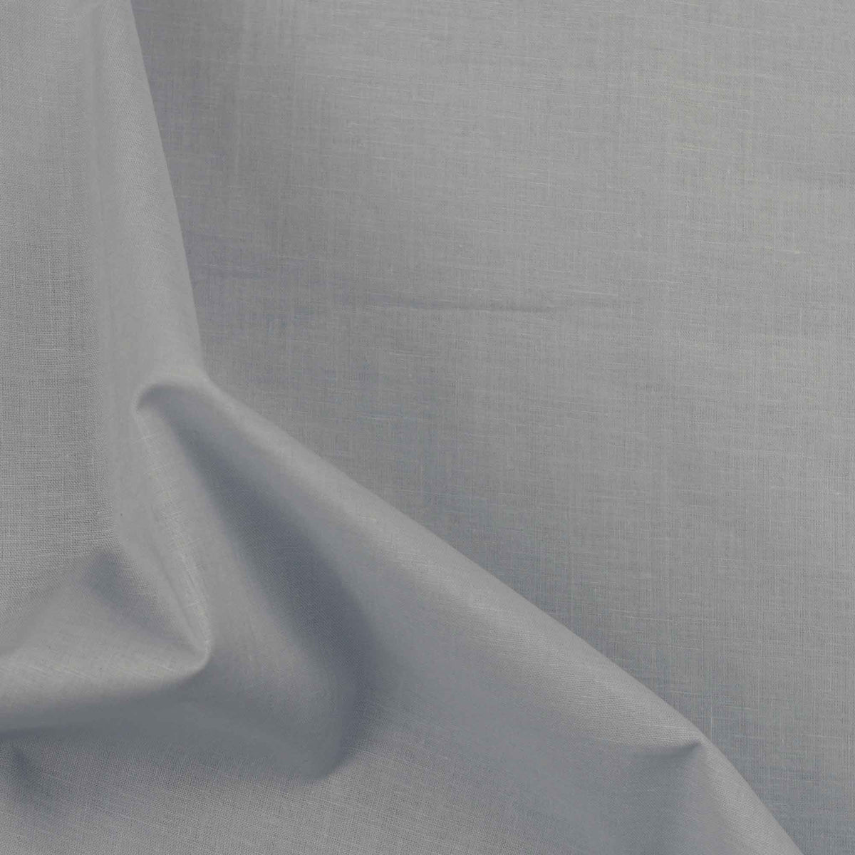 Plain Lightweight 100% Cotton Fabric – White