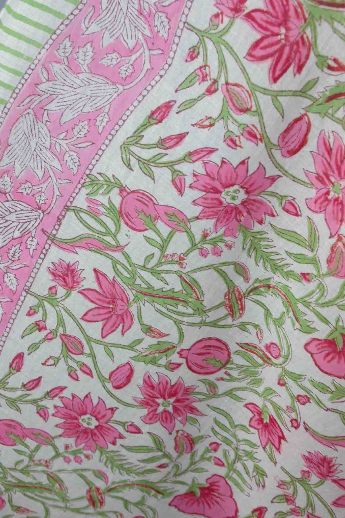 Beach Coverup Sarong Pareo - Pink Flamingo Flowers