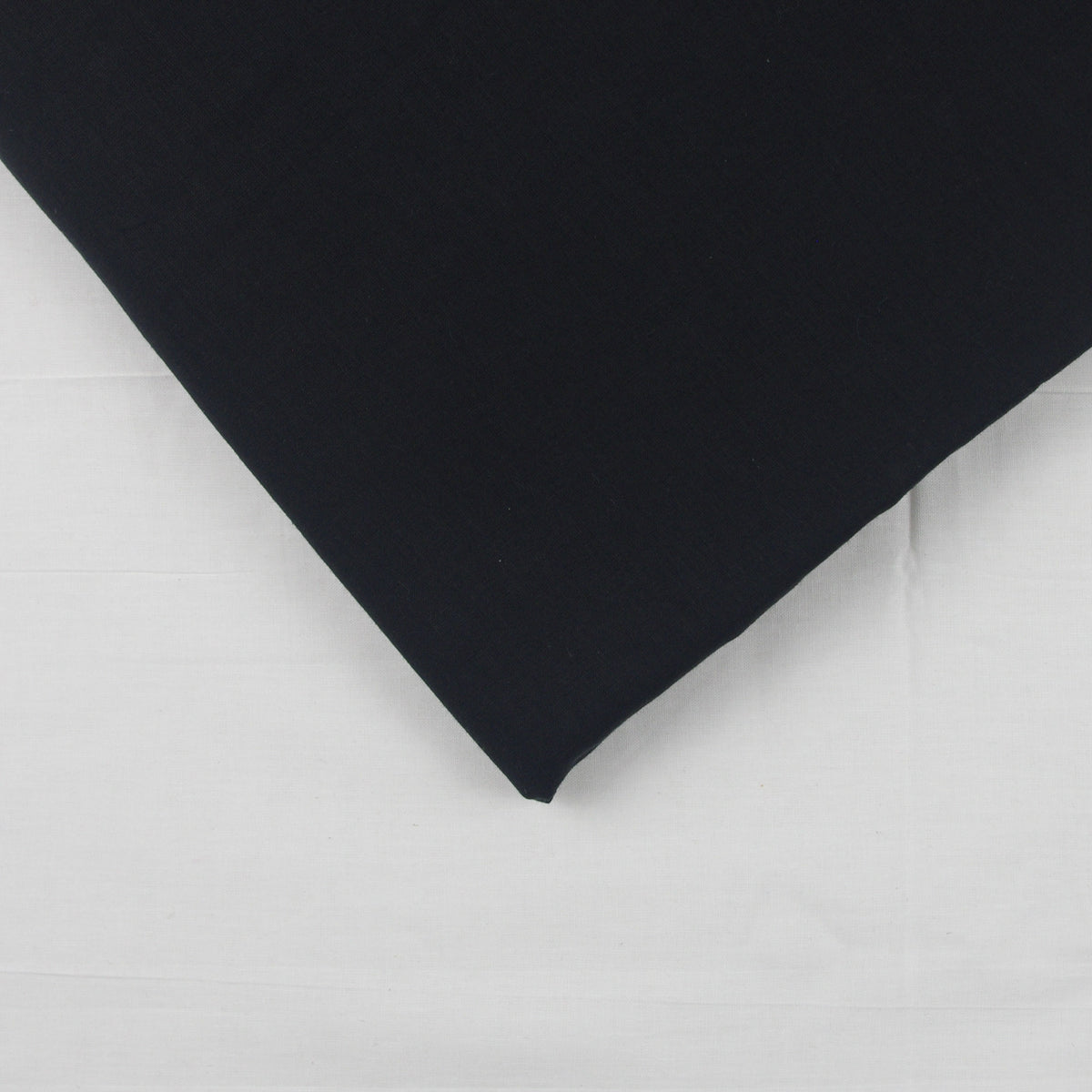 Plain Lightweight 100% Cotton Fabric – Black