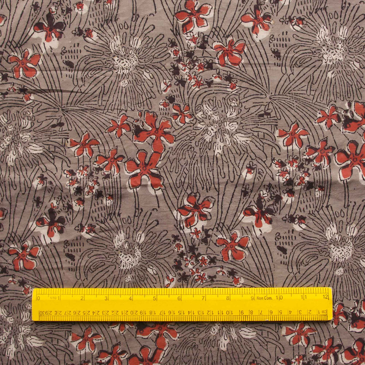 Jahota Hand Block Print Floral 100% Cotton Women Dress Fabric Design 250