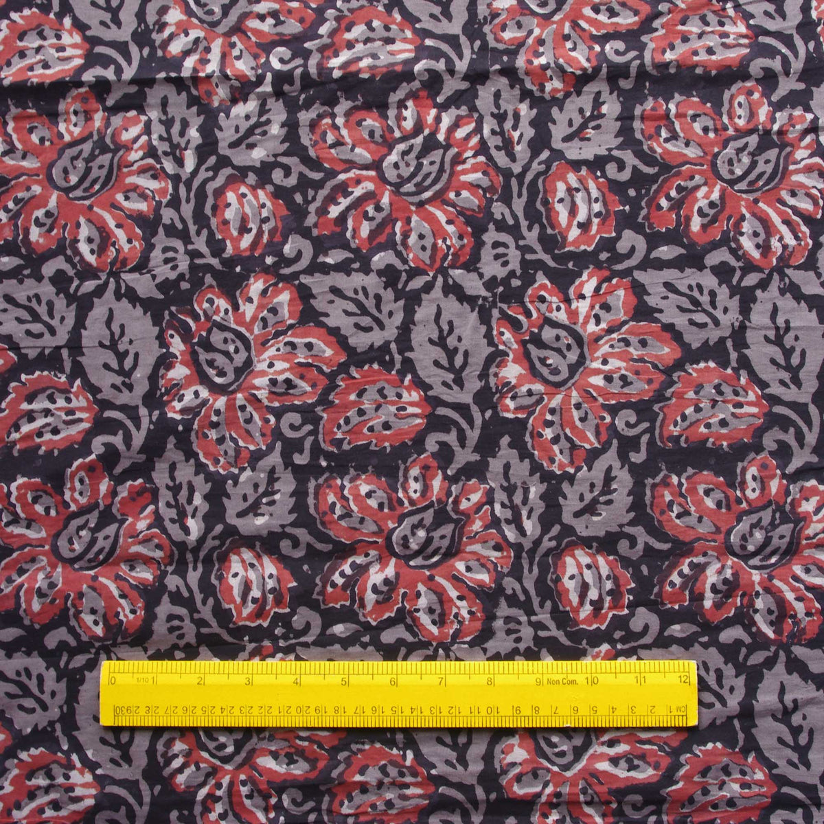Jahota Hand Block Print Floral 100% Cotton Women Dress Fabric Design 242