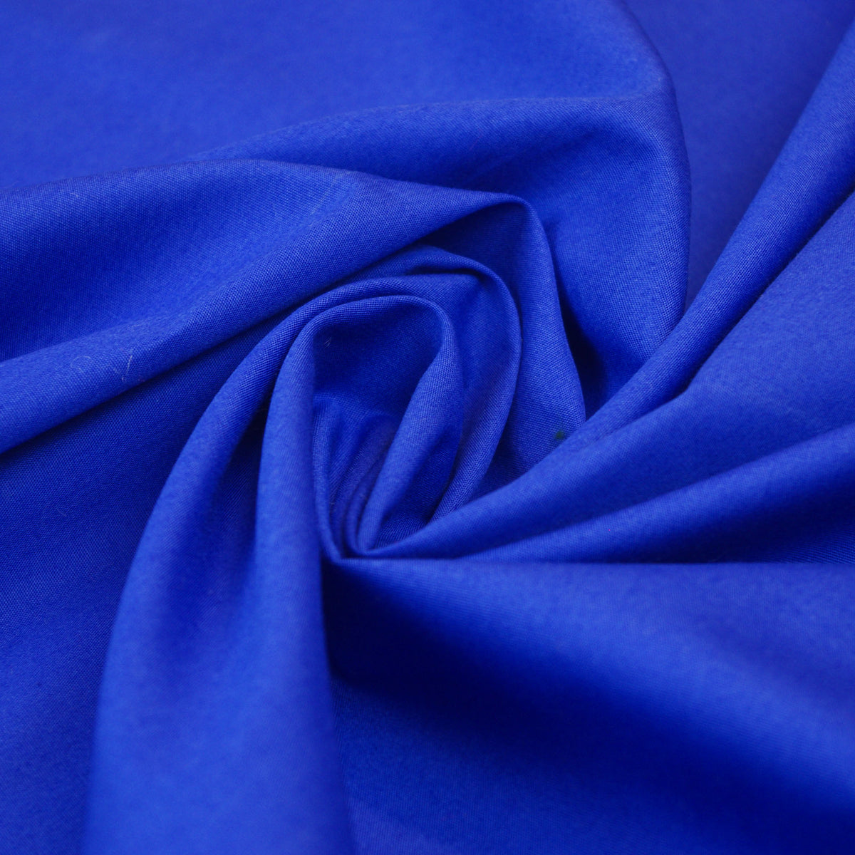 Einfarbige Baumwollpopeline 58'' breit - Königsblau 