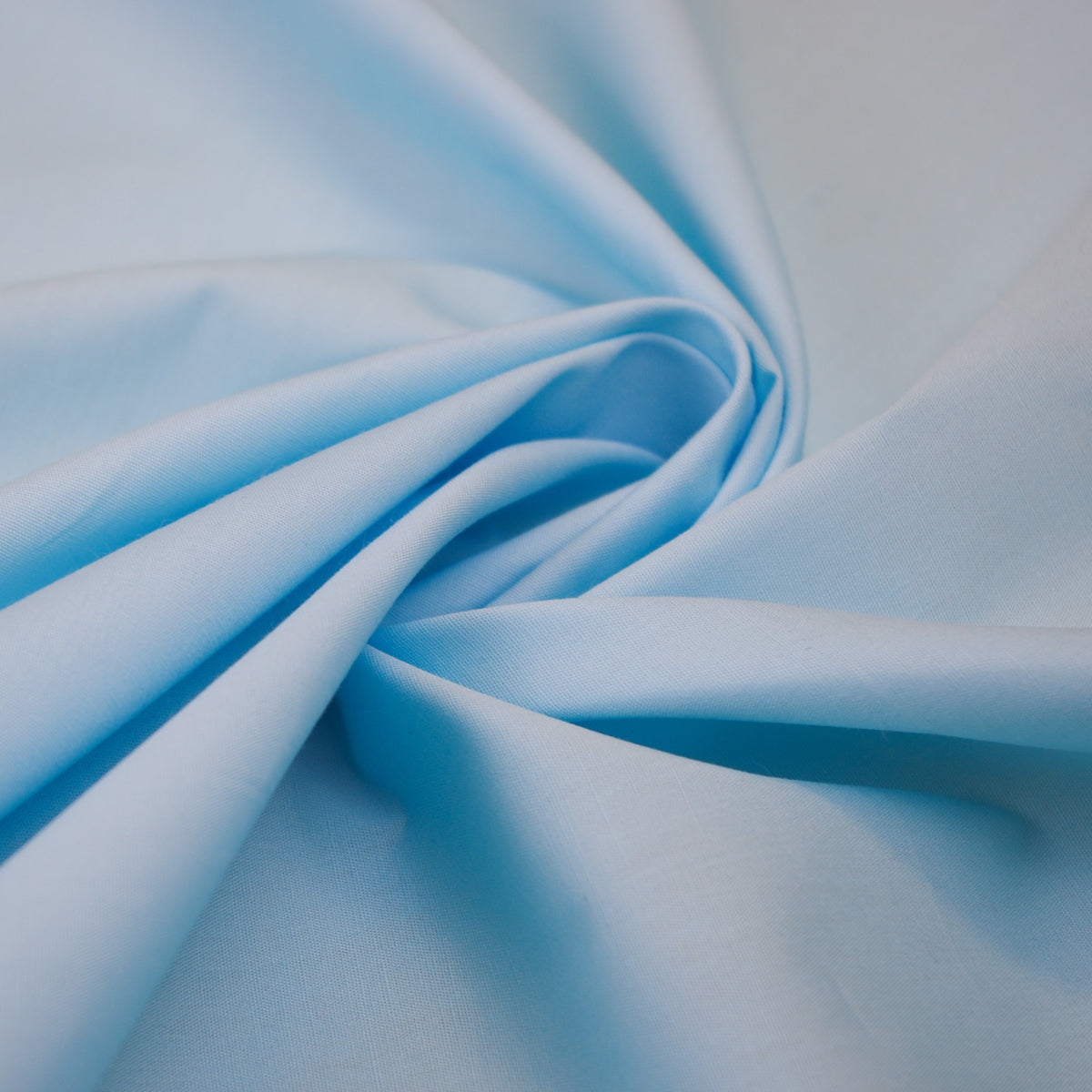 Einfarbige Baumwollpopeline 58'' breit - Teal Blue 