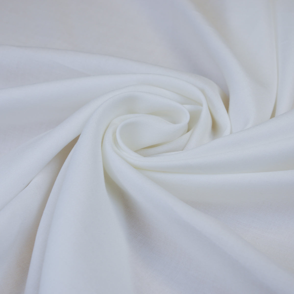 Rayon Cotton Fabric 58'' Wide - White