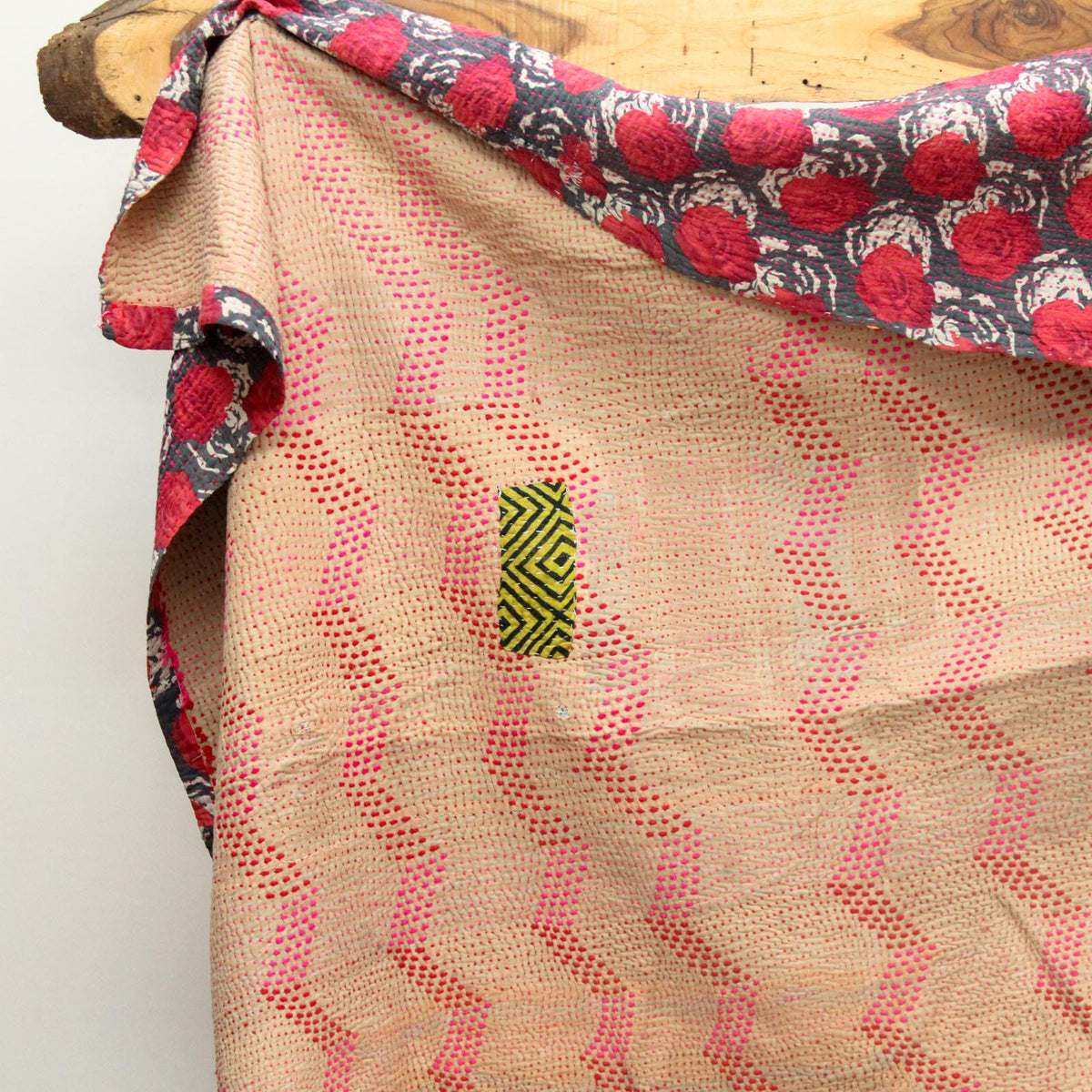 Vintage Patchwork Indian Kantha Quilt VK1003