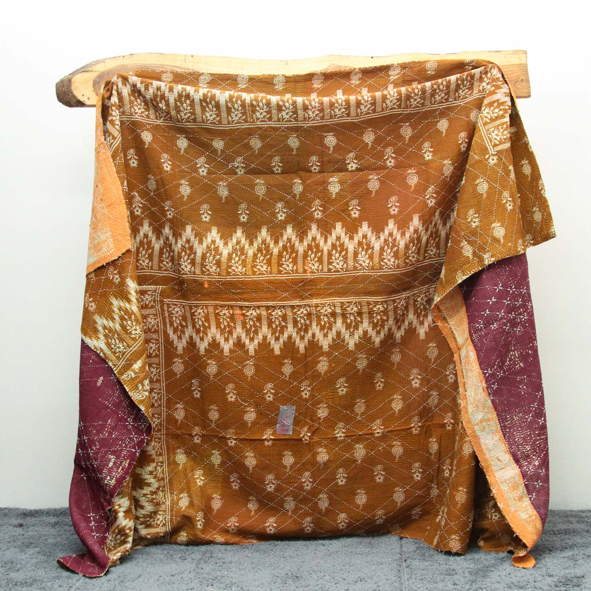 Vintage Patchwork Indian Kantha Quilt VK1026