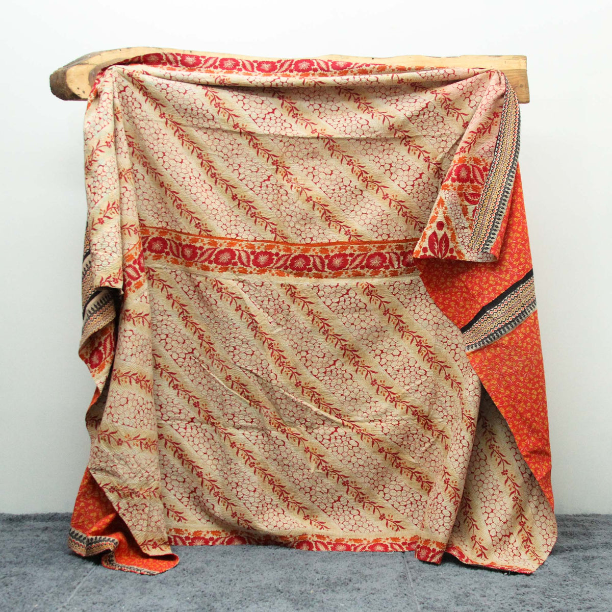 Vintage Patchwork Indian Kantha Quilt VK1031