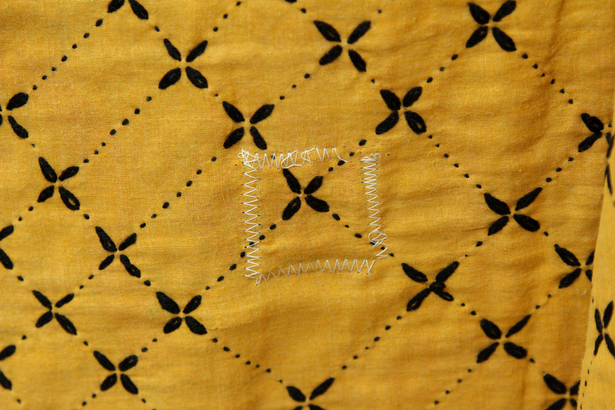 Vintage Patchwork Indian Kantha Quilt VK1033