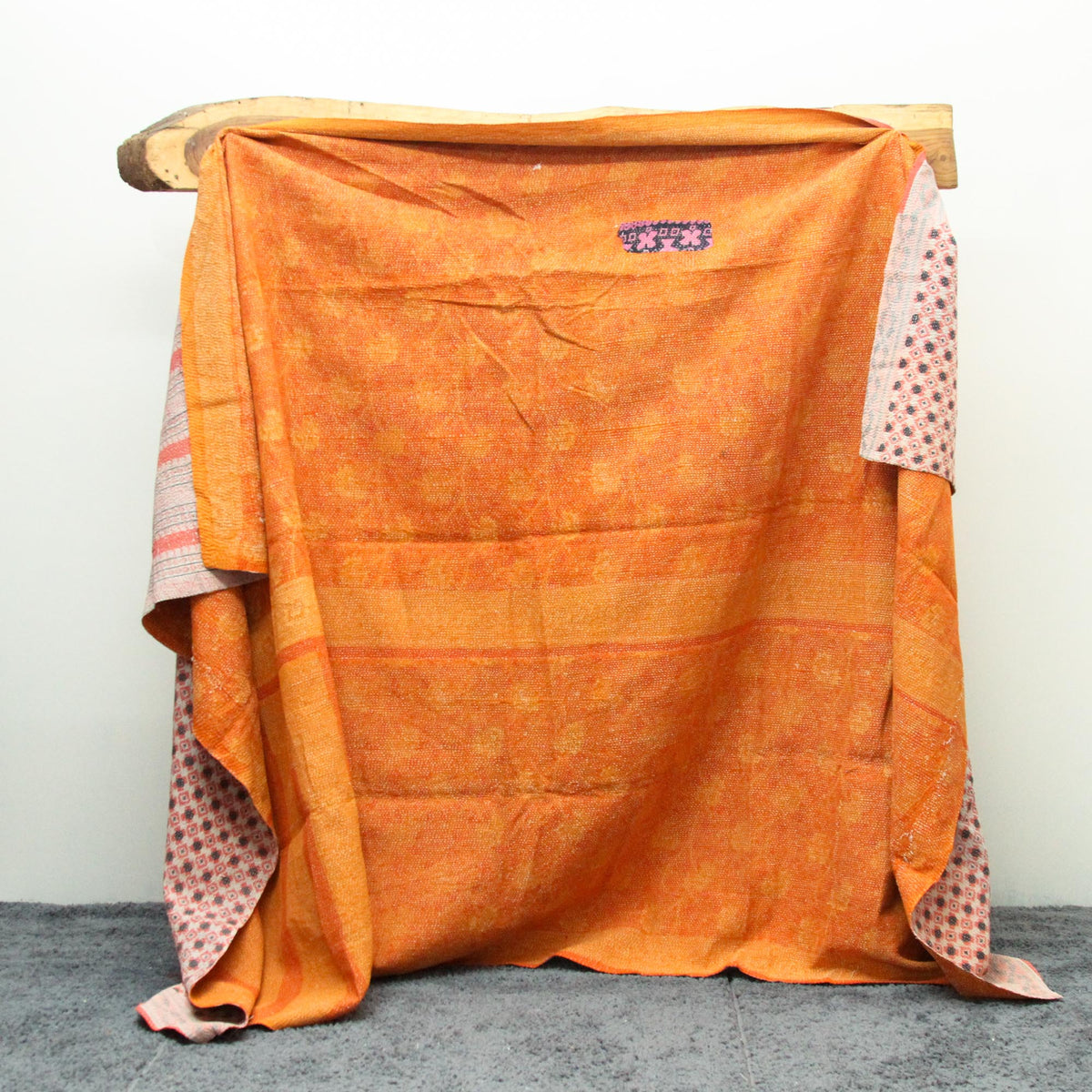 Vintage Patchwork Indian Kantha Quilt VK1040