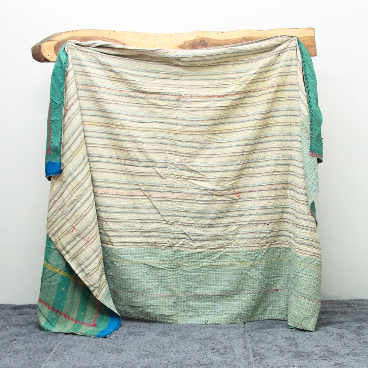 Vintage Patchwork Indian Kantha Quilt VK1057