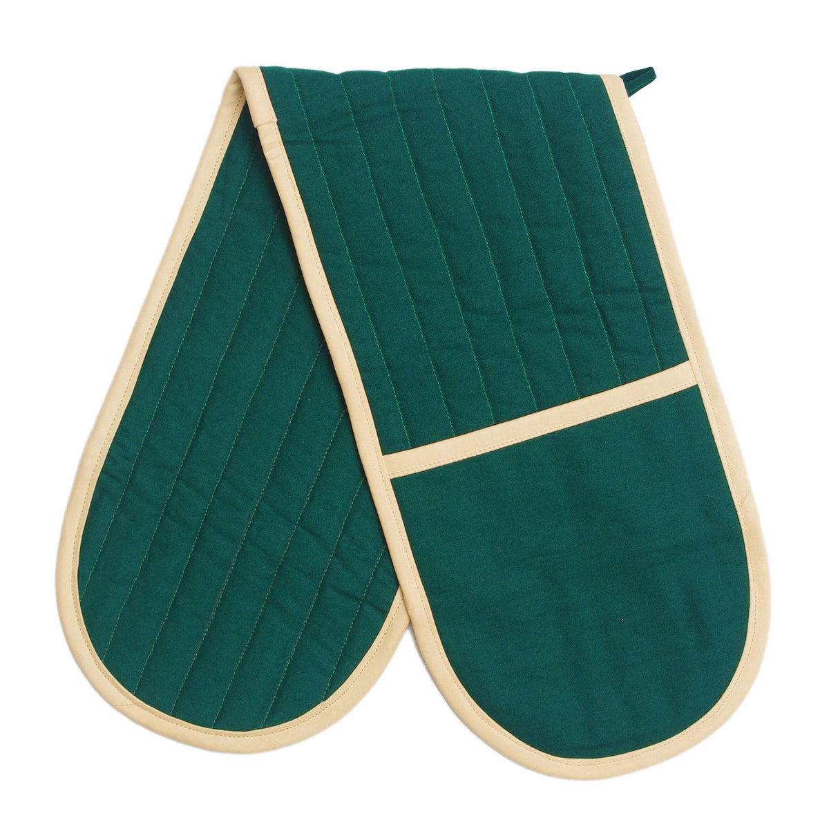 Kitchen Double Oven Gloves - Green